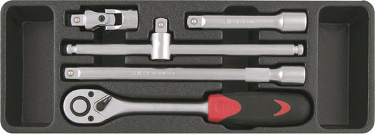 Seneca Ratchet Set Excessories (5pcs) - 1/2 "Dr.