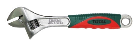 TOTAL Wrench Adjustable with Rubber Handle - 250mm (10")