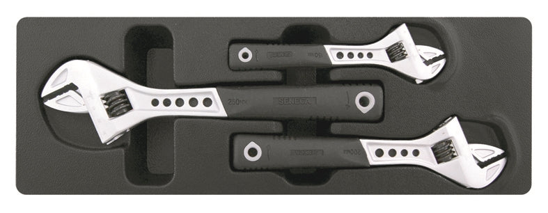 SENECA Wrench Set Adjustable - 3Pcs