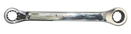 SENECA Reversible Gear Box End Double Ring Spanner - 8 × 10mm