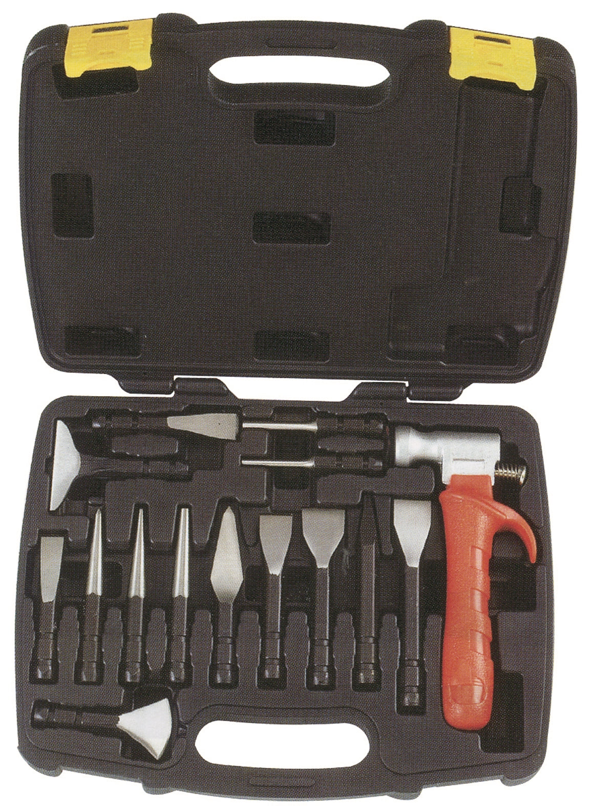 SENECA Mixed Set Hammer, Chisel & Punch - 15Pcs