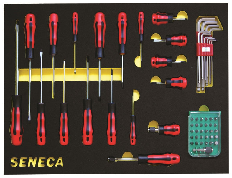 SENECA Roll Cabinet w/8Drws.Fm.Cse & Tools - 314Pcs