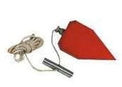 JTW Plum Bob Pyramid w/Rope (Brs.Pltd) - 600g