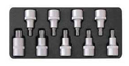 SENECA Mixed Socket Bit Set (1/2"Dr.) - 9Pcs