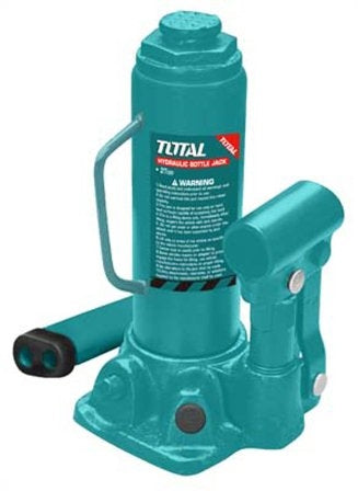 TOTAL Hydraulic Bottle Jack w/Safety Valve - 4ton