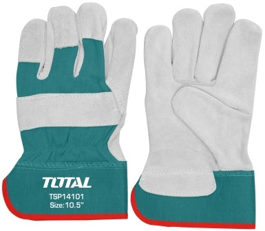 TOTAL Gloves Leather Cow Split - 10.5"