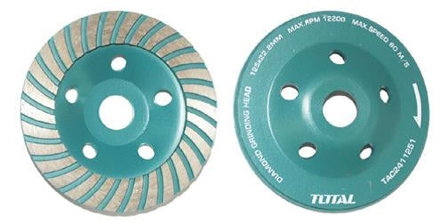 TOTAL Grinding Wheel Turbo Cup - 150mm