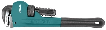 TOTAL Pipe Wrench Drop-Forged w/Crbn.Stl. - 200mm (8")