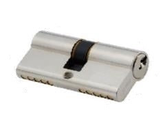 TOTAL Lock Cylinder Brass w/3 Keys - 70mm