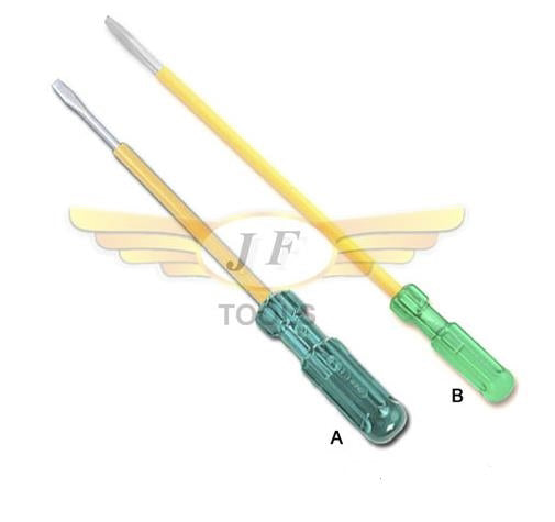 JTW Screwdriver Insulated Slotted Flt.Tip - 6mm (10")