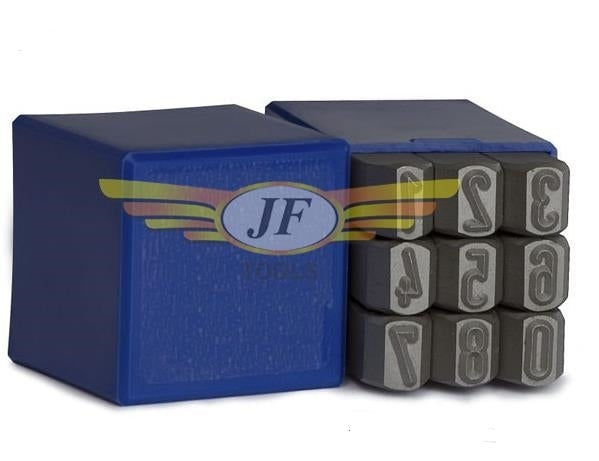 JTW Punch Set Figure (0-9) - 4mm
