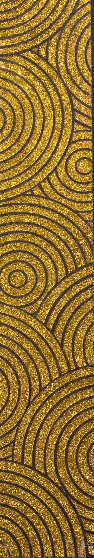 DECOR 10X60cm GOLD+GREY-1