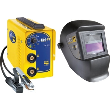 WELDING MACHINE  GYS MI 130 P + LCD 11 HELMET