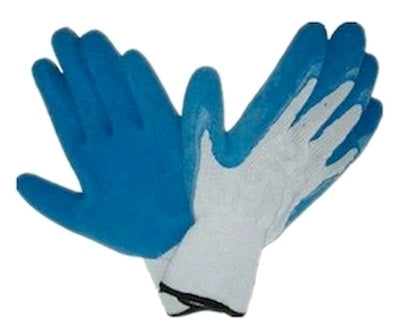 القفازات العامة اللاتكس الأبيض - 10 "