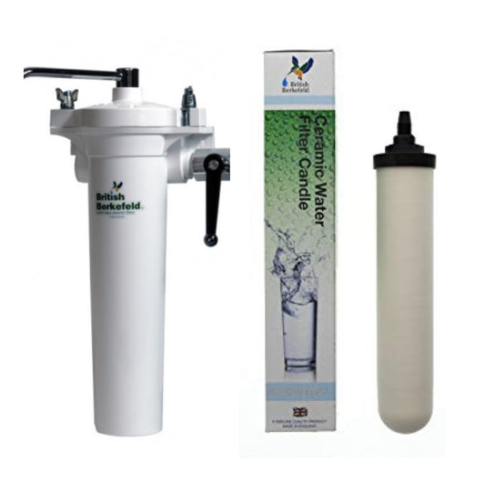 Water filter English model with extra candle
