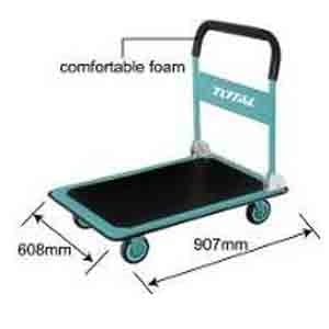 TOTAL Foldable Platform Hand Truck - carriage upto 300kgs
