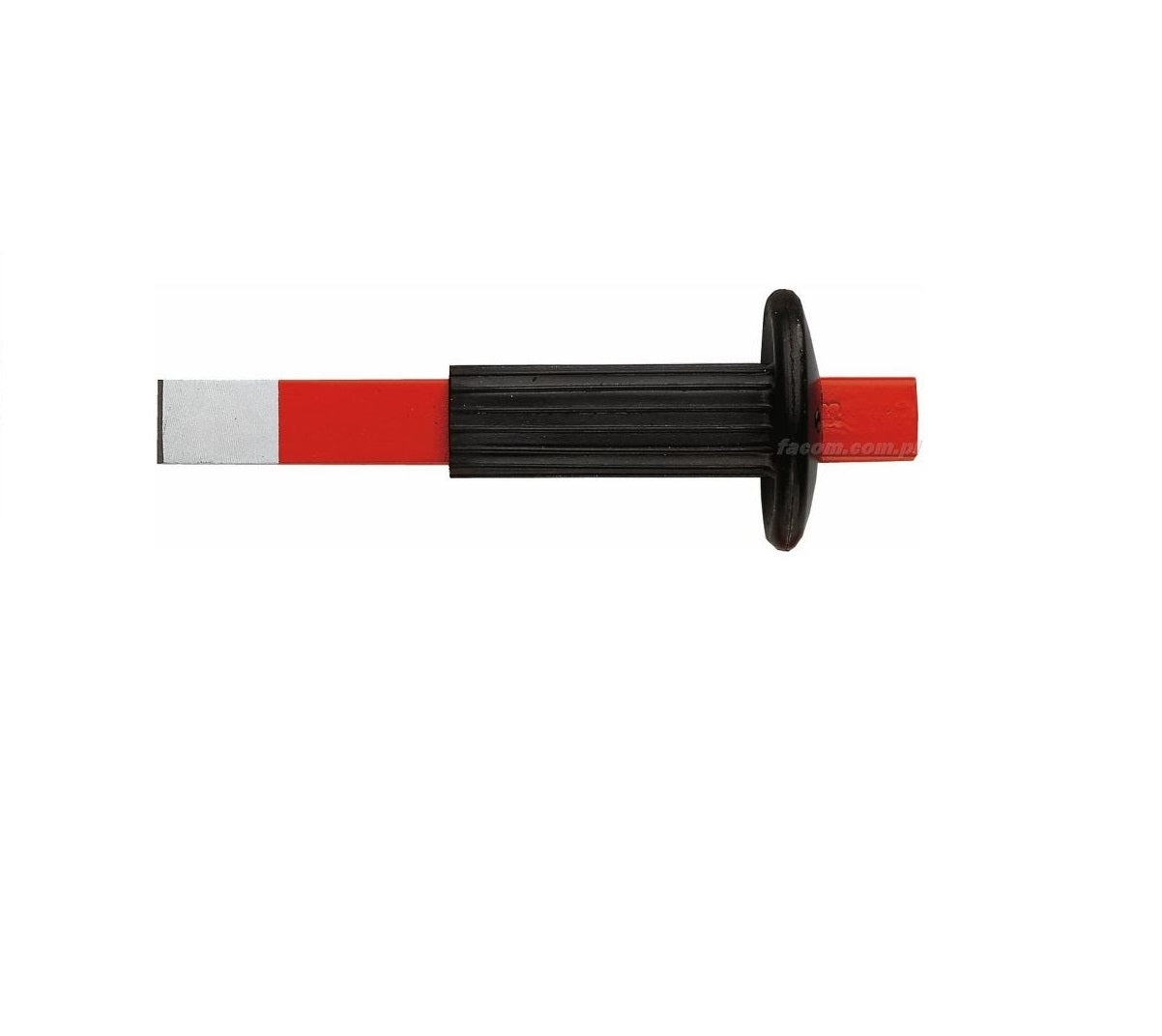 JTW Flat-end Iron Cold Chisel w/Grip - 12"