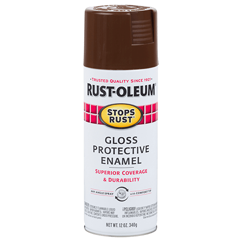 STRUST Protective Enamel Spray - Gloss Leather Brown
