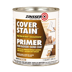 Zinsser High Hide Coverstain 32 OZ Primer-White