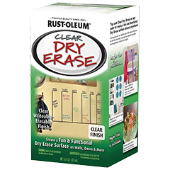 SPECIALTY Dry Erase Paint - Clear