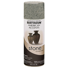 AMERICAN ACCENTS® Stone Spray Paint - Gray Stone