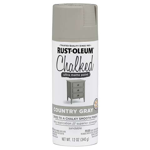 CHALKED ULTRA MATTE PAINT 12OZ COUNTRY GRAY