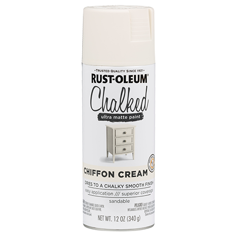 CHALKED ULTRA MATTE PAINT 12OZ CHIFFON CREAM
