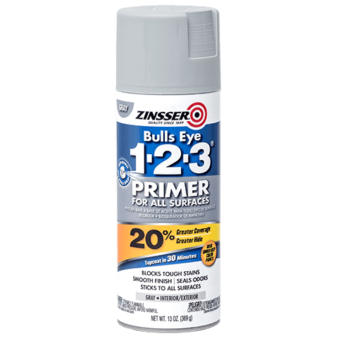Zinsser B-E 123 Spray 13 Oz Primer-Gray