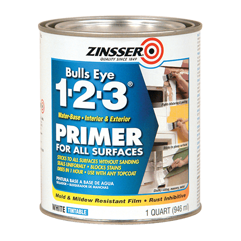 ZINSSER B-E 123 Water-Base Primer 32 OZ WB