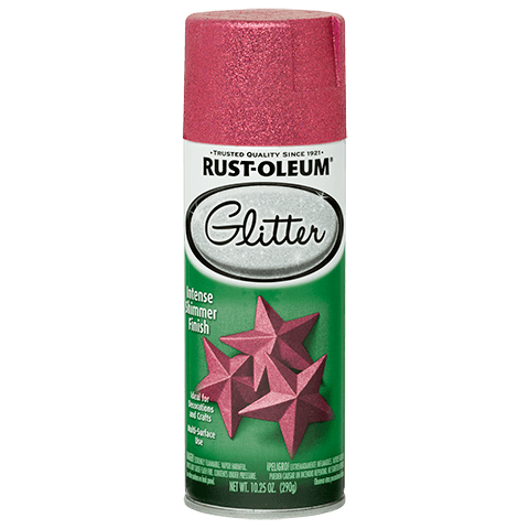 SPECIALTY Glitter Spray Paint - Bright Pink