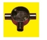 صندوق دائري UPVC 20 مم (BK) CB3W