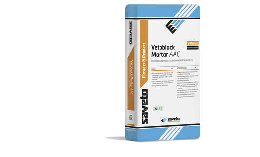 VETOBLOCK MORTAR AAC-WHITE 25KG