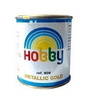 HOBBY 909 GOLD PAINT 125 GR.EASY COLOR