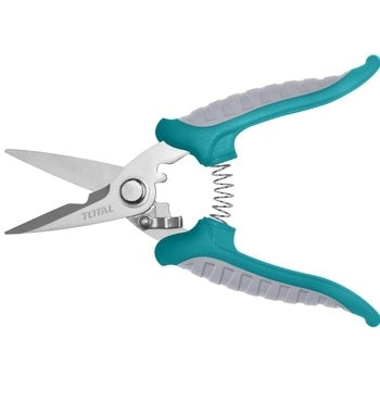TOTAL Scissors Electrician's - 178mm (7")