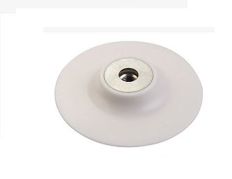 PVC Back Pad With Nut   115 mm  (4.5" x M14)