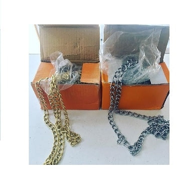 Chain 9 mm Gold / Silver Plated ( 9 mtr in Pkt)