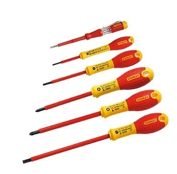 0-65-443 6PCS INSULATED VDE 1000V SCREW DRIVER 6PC SET