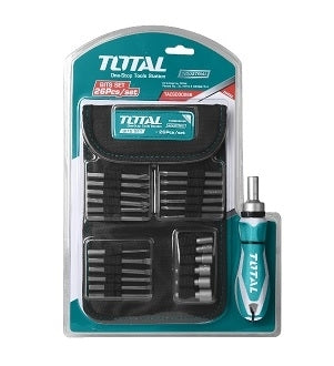 TOTAL Bit Set Screwdriver - 26Pcs