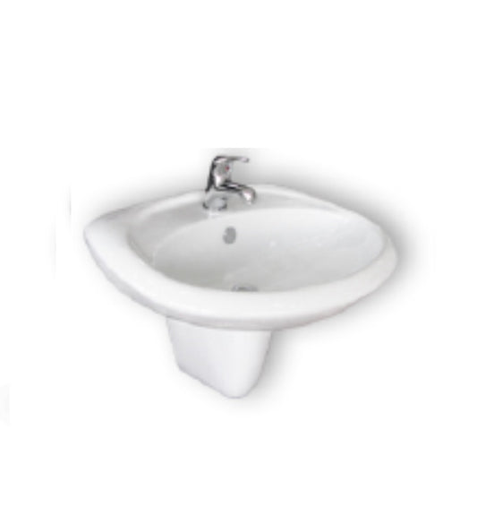 Lara Wash Basin 65 نصف قاعدة التمثال