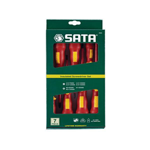 SATA-09303-7PC VDE INSULTD SCREWDRIV SET