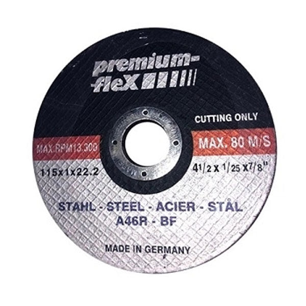 Cutting Disc for Stainless Steel 115 x 1 x 22.2 mm