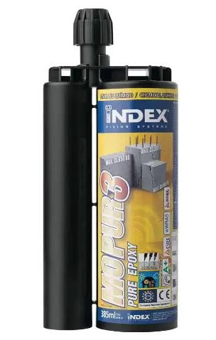 INDEX CHEMICAL FIXINGS. PURE EPOXY 3:1.  585ml - MOPUR30585