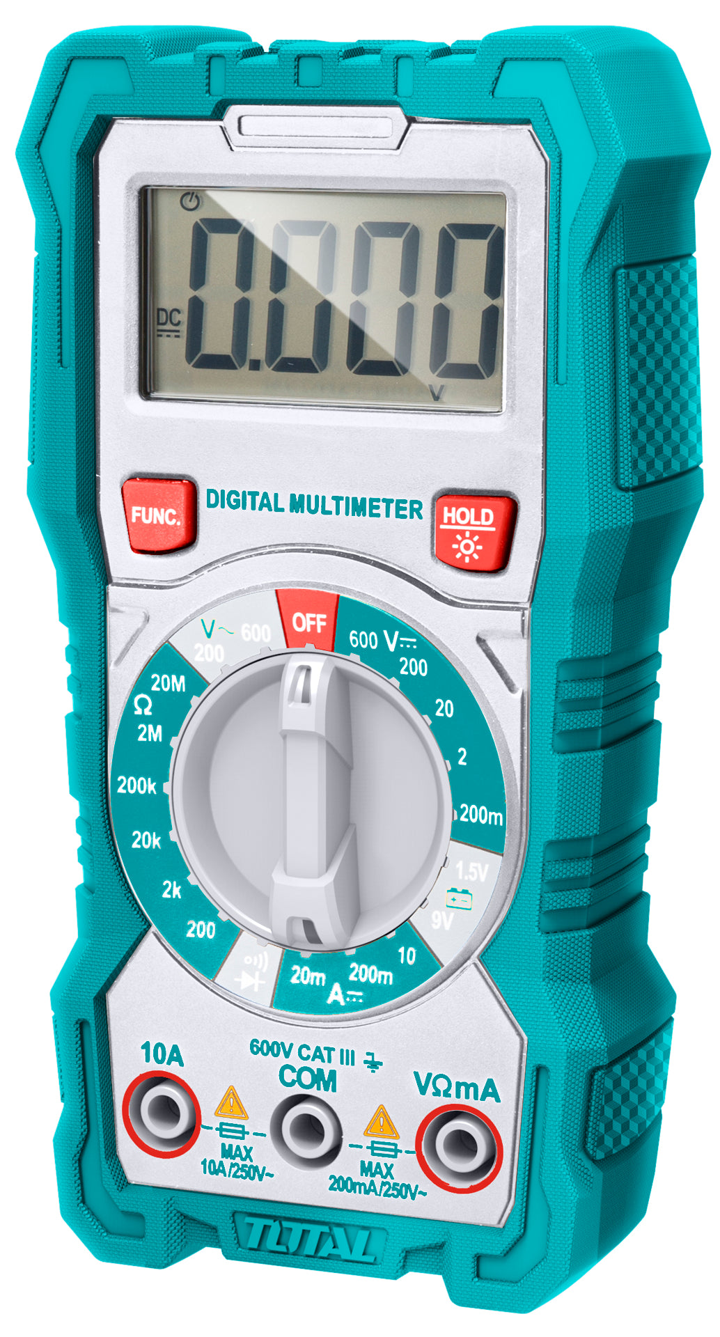 TOTAL Digital Multimeter  Pocket Size - 1999 Counts