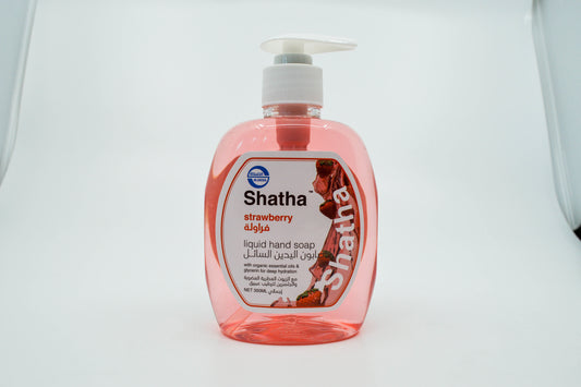 Shatha Hand Wash Liquid Soap, 350ml Strawberry