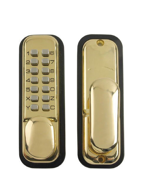 YALE Push Button Door Lock PB Visit Pack