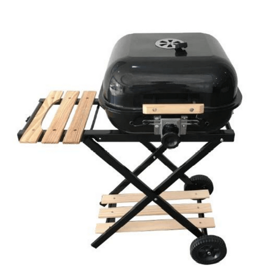 Admiral Charcoal Grill - Enameled Fire Bowl with  Painted cover