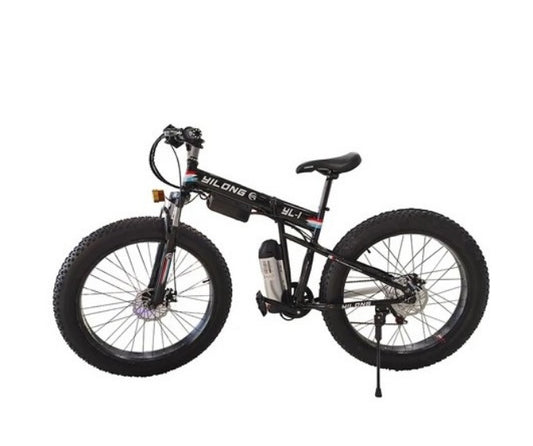 CRONY 26inch Fold Electric Powerful Sand Ebike -Black