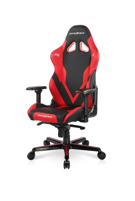 DXRacer G Series Chair Mames Maming Crast - Black/Red