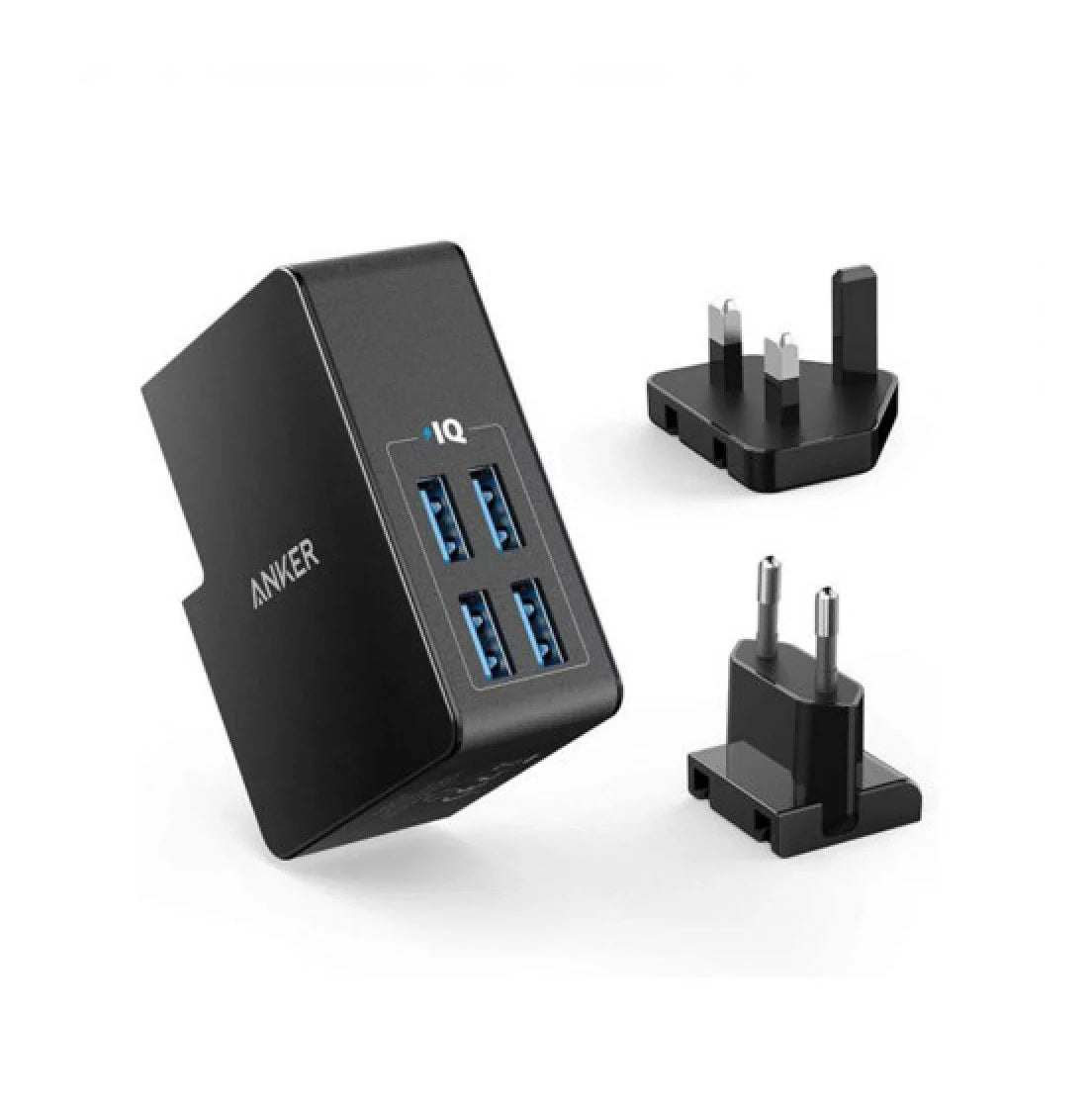 ANKER POWERPORT 4 LITE WALL CHARGER - BLACK