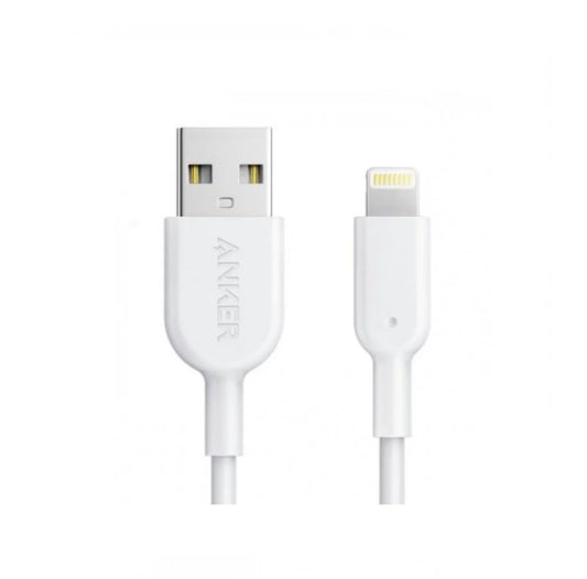 Anker Powerline Lightning Cable 0.9m - أبيض